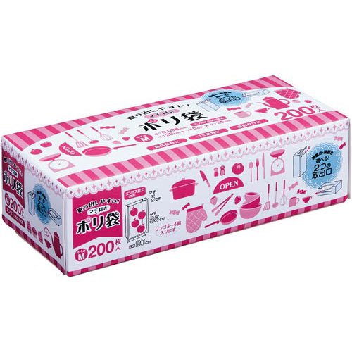 Amazon.co.jp: 日本技研工業 Pack Do ポリ袋 M 200枚入×10 : ドラッグ